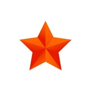 Orange Point Star